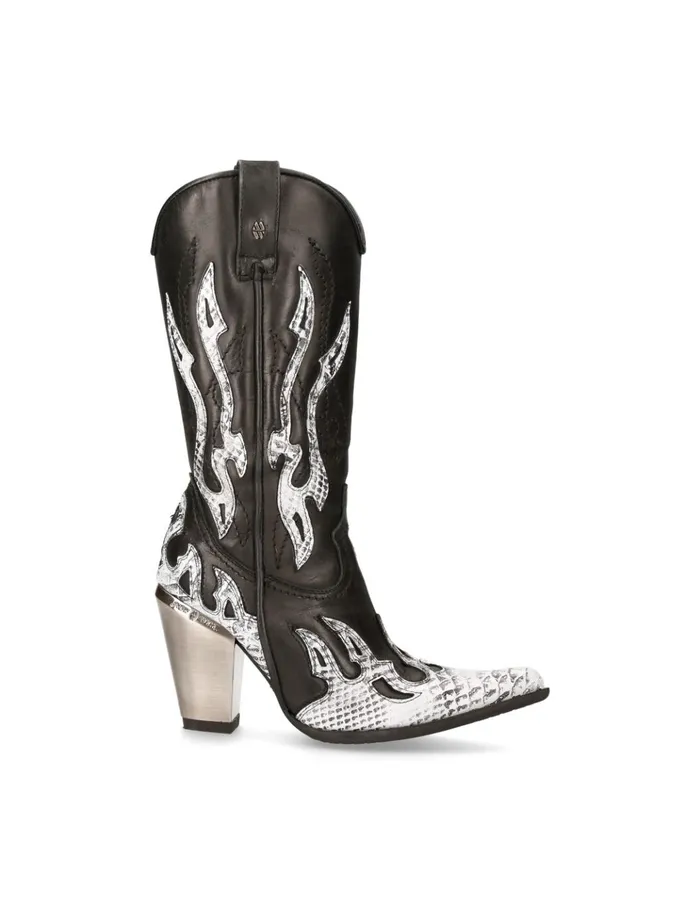 Women Boot Bull M7982C5 New Rock Heels