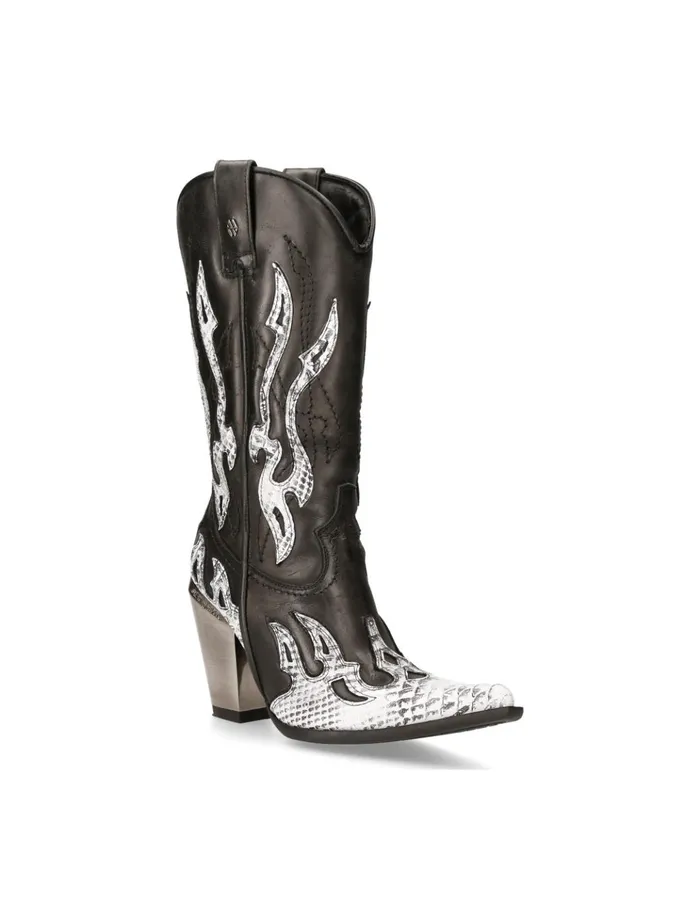 Women Boot Bull M7982C5 New Rock Heels