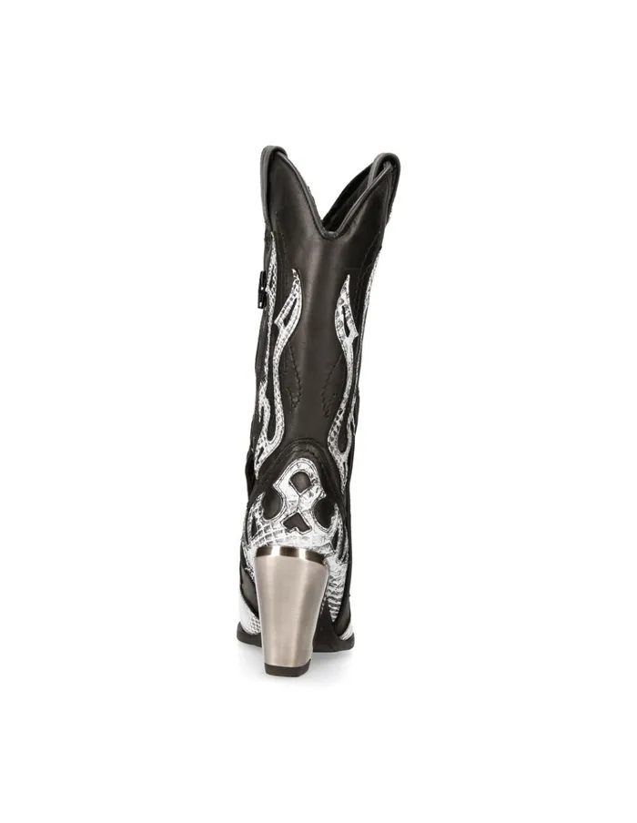Women Boot Bull M7982C5 New Rock Heels