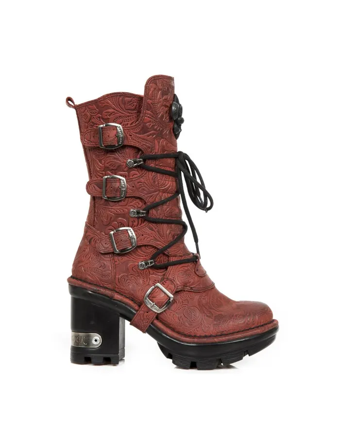 Women Boot Neotrail MNeotyre05C5 New Rock Heels