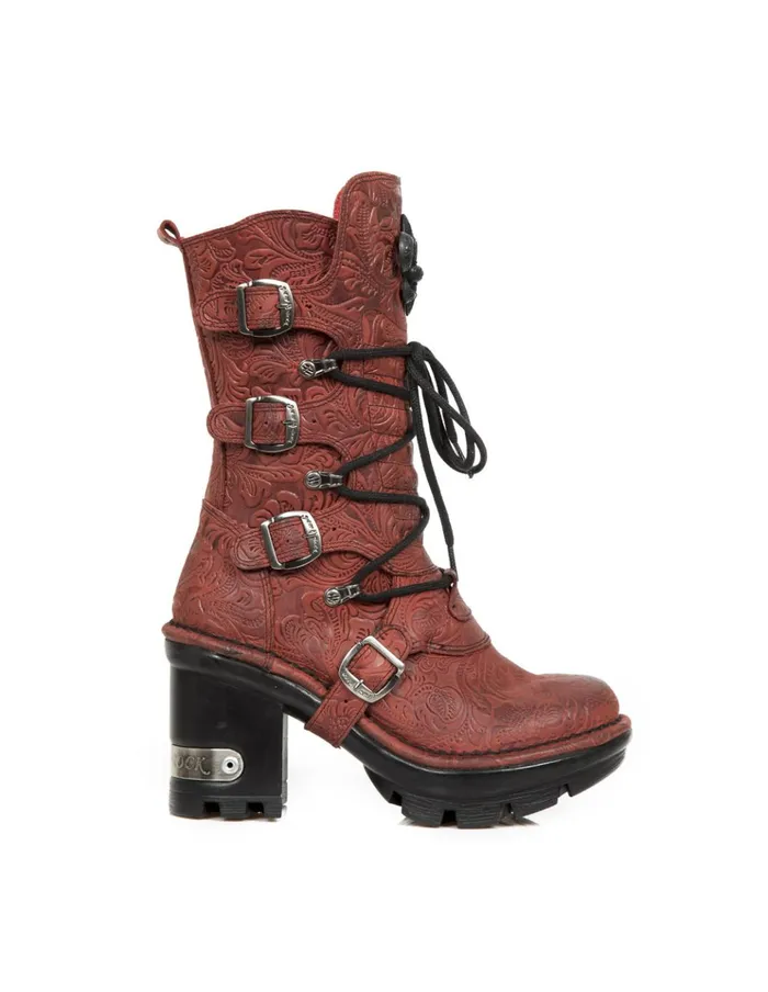 Women Boot Neotrail MNeotyre05C5 New Rock Heels