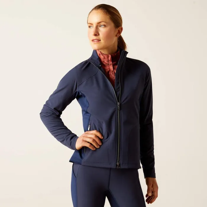 Women Boreas Full Zip Jacket Navy Ariat Jackets and Vests