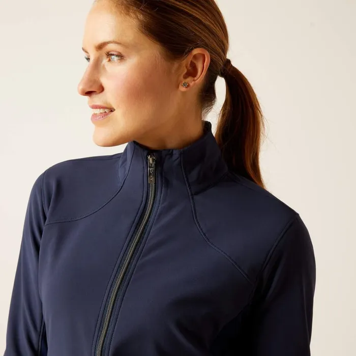 Women Boreas Full Zip Jacket Navy Ariat Jackets and Vests Women Boreas Full Zip Jacket Navy Ariat Jackets and Vests
