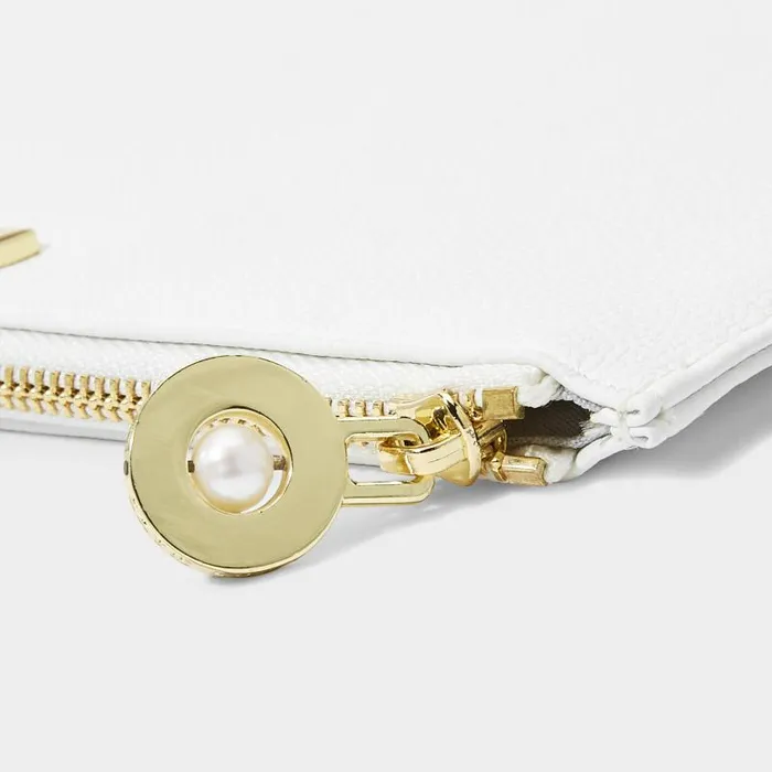 Women Bridal SemiPrecious Stone Pouch 039Love Laughter And A Happy Ever After039 Katie Loxton Clutch Bags and Pouches