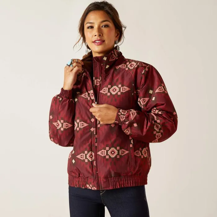 Women Chimayo Western Stable Jacket Alamo Print Ariat Jackets and Vests