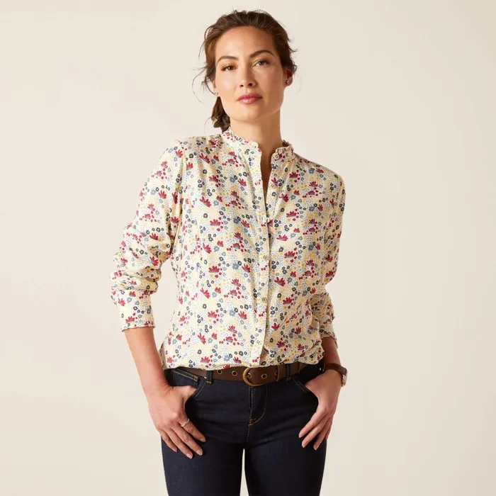Women Clarion Blouse Mod Floral Ariat TShirts and Tops