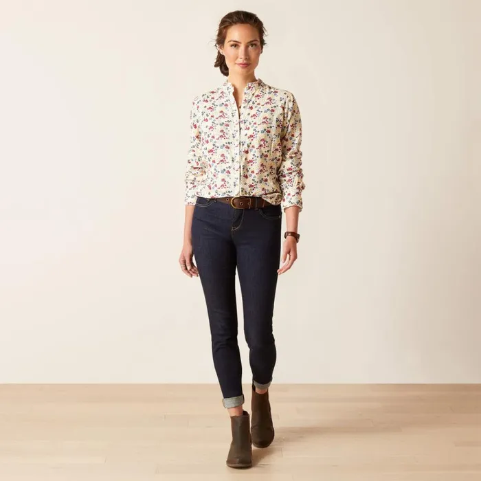 Women Clarion Blouse Mod Floral Ariat TShirts and Tops Women Clarion Blouse Mod Floral Ariat TShirts and Tops