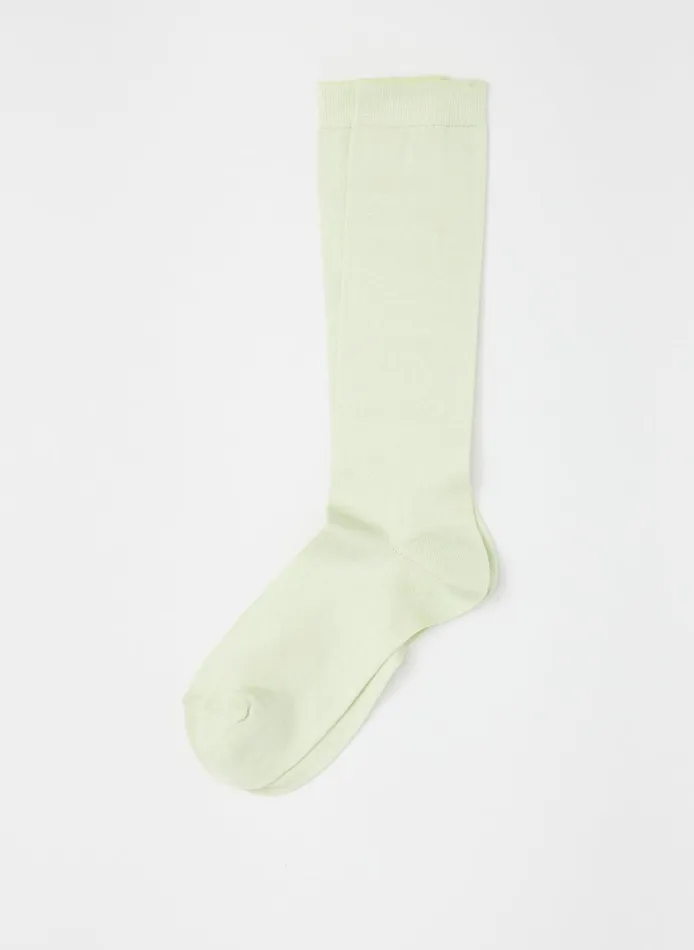 Women Classic Socks Mint Tibi Socks