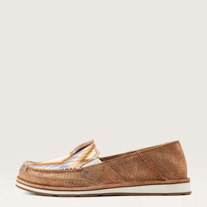 Women Cruiser Metallic Bronze Blanket Print Ariat Shoes and Sneakers Women Cruiser Metallic Bronze Blanket Print Ariat Shoes and Sneakers