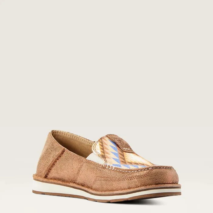 Women Cruiser Metallic Bronze Blanket Print Ariat Shoes and Sneakers Women Cruiser Metallic Bronze Blanket Print Ariat Shoes and Sneakers