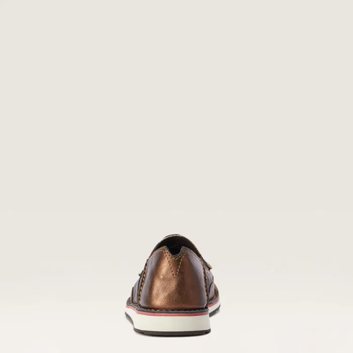 Women Cruiser Metallic Bronze Pink Steerhead Ariat Shoes and Sneakers Women Cruiser Metallic Bronze Pink Steerhead Ariat Shoes and Sneakers