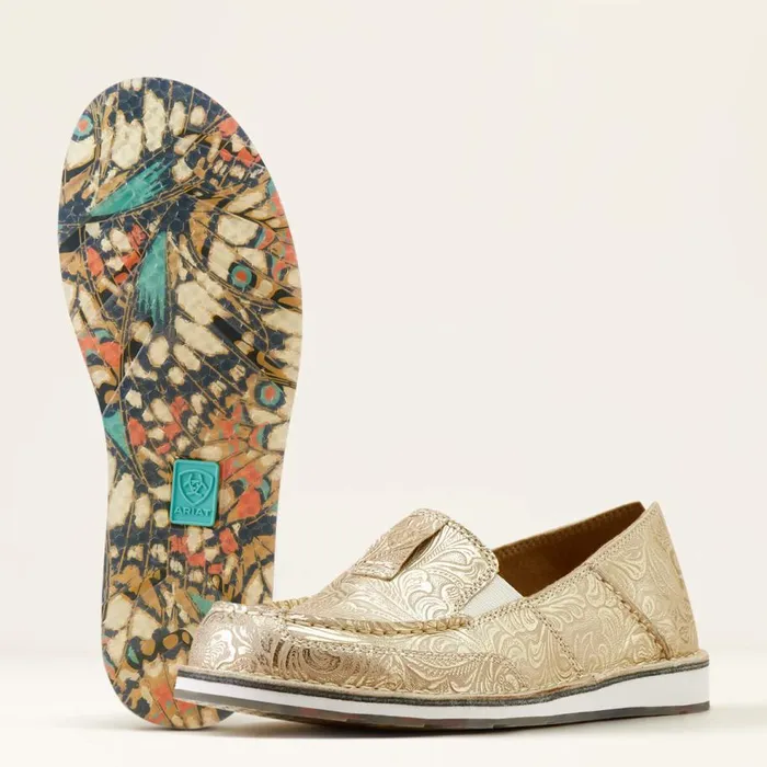 Women Cruiser Pearl Floral Emboss Ariat Shoes and Sneakers