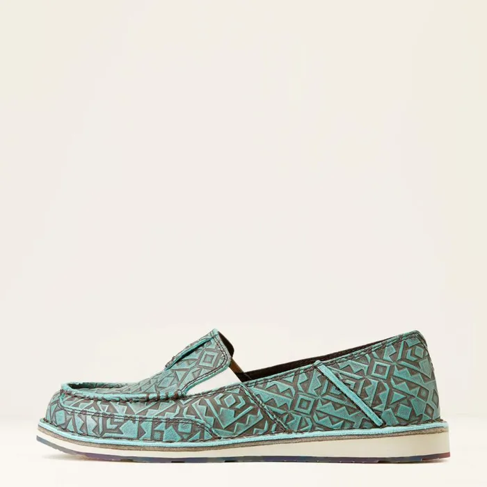 Women Cruiser Turquoise Blanket Emboss Ariat Shoes and Sneakers Women Cruiser Turquoise Blanket Emboss Ariat Shoes and Sneakers