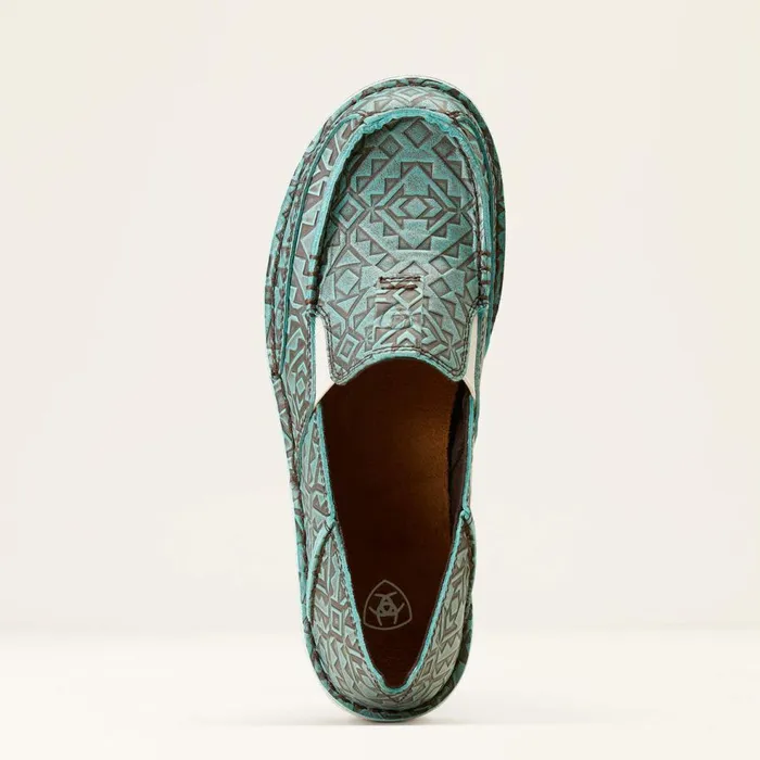 Women Cruiser Turquoise Blanket Emboss Ariat Shoes and Sneakers Women Cruiser Turquoise Blanket Emboss Ariat Shoes and Sneakers