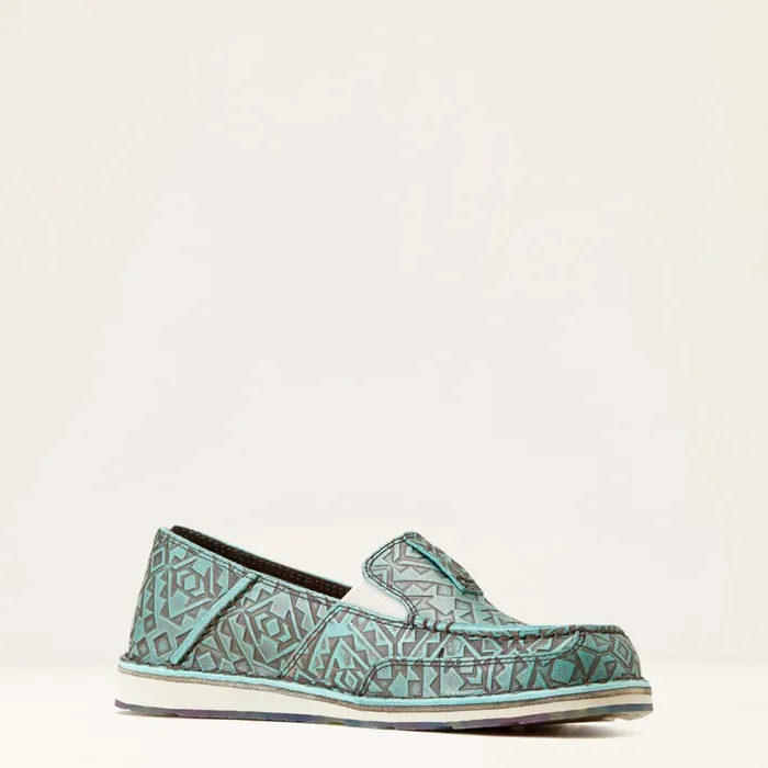 Women Cruiser Turquoise Blanket Emboss Ariat Shoes and Sneakers Women Cruiser Turquoise Blanket Emboss Ariat Shoes and Sneakers
