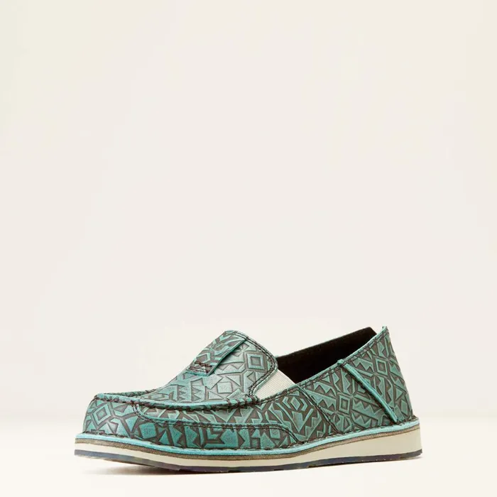 Women Cruiser Turquoise Blanket Emboss Ariat Shoes and Sneakers Women Cruiser Turquoise Blanket Emboss Ariat Shoes and Sneakers
