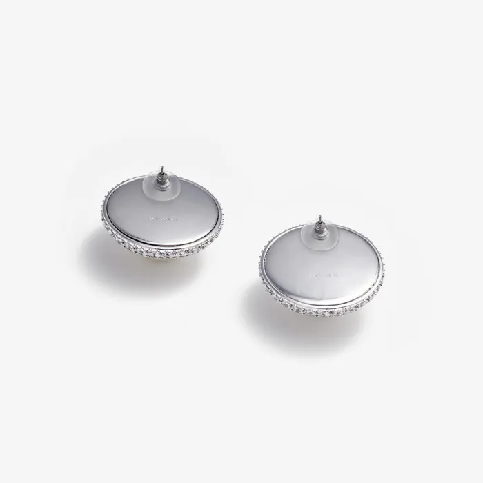 Women Crystal Pearl Earrings Self Portrait Jewellery