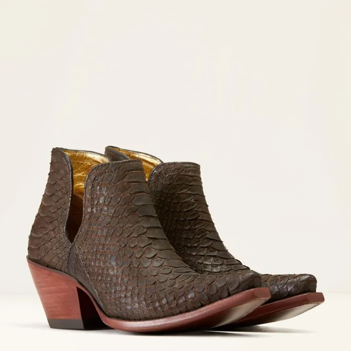 Women Dixon Python Western Boot Chocolate Ariat Western Boots Women Dixon Python Western Boot Chocolate Ariat Western Boots