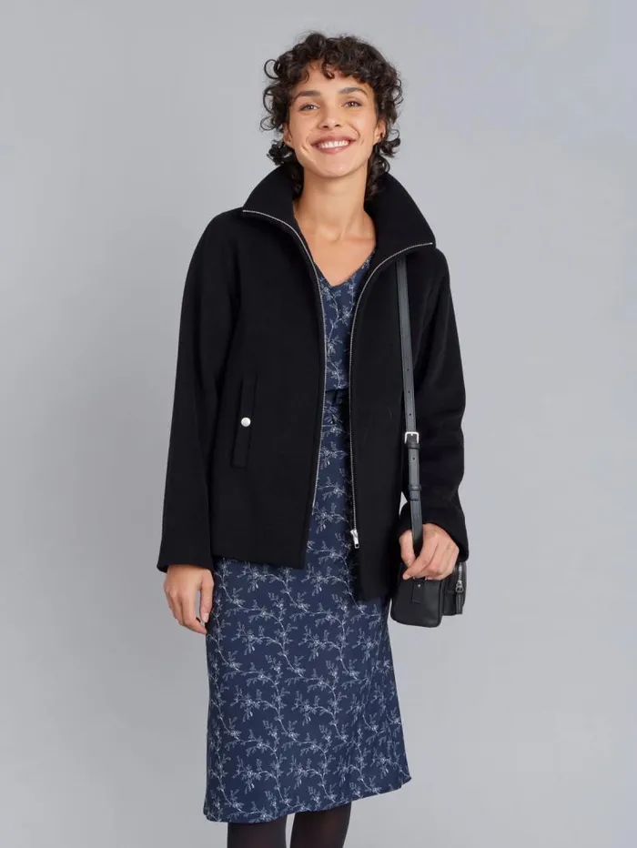 Women Dresses Agns B Midnight Blue Floral Print Pommy Dress Women Dresses Agns B Midnight Blue Floral Print Pommy Dress