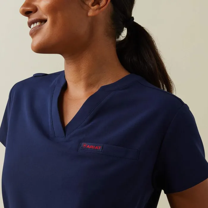 Women Eliza Fashion Scrub Top Navy Ariat Scrubs Women Eliza Fashion Scrub Top Navy Ariat Scrubs