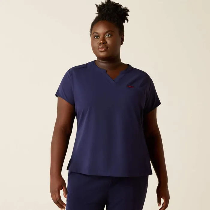 Women Eliza Fashion Scrub Top Navy Ariat Scrubs Women Eliza Fashion Scrub Top Navy Ariat Scrubs