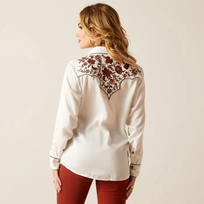 Women Elsa Shirt Blanc De Blanc Ariat TShirts and Tops Women Elsa Shirt Blanc De Blanc Ariat TShirts and Tops