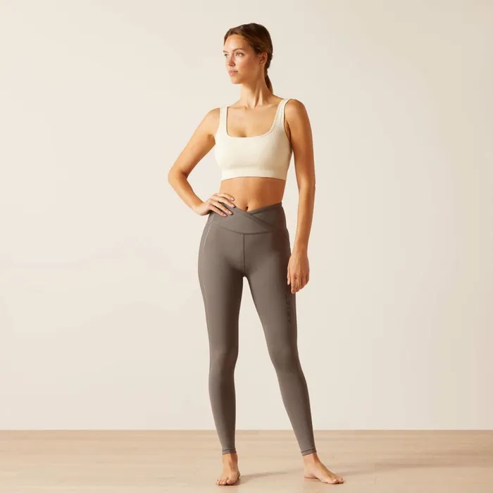 Women Eos Chic Half Grip Tight Plum Grey Ariat Pants and Shorts Women Eos Chic Half Grip Tight Plum Grey Ariat Pants and Shorts