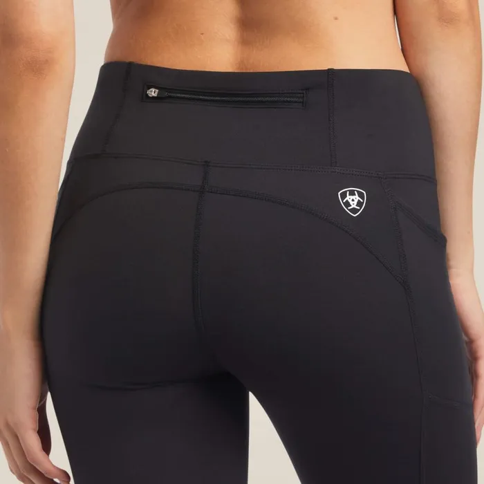 Women Eos Knee Patch Tight Black Ariat Pants and Shorts Women Eos Knee Patch Tight Black Ariat Pants and Shorts