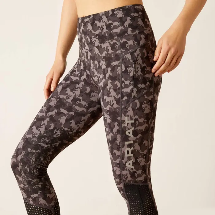 Women Eos Knee Patch Tight Periscope Camo Horse Ariat Pants and Shorts Women Eos Knee Patch Tight Periscope Camo Horse Ariat Pants and Shorts