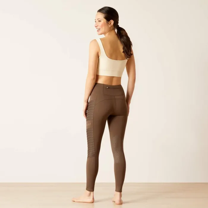 Women Eos Moto Knee Patch Tight Banyan Bark Ariat Pants and Shorts Women Eos Moto Knee Patch Tight Banyan Bark Ariat Pants and Shorts