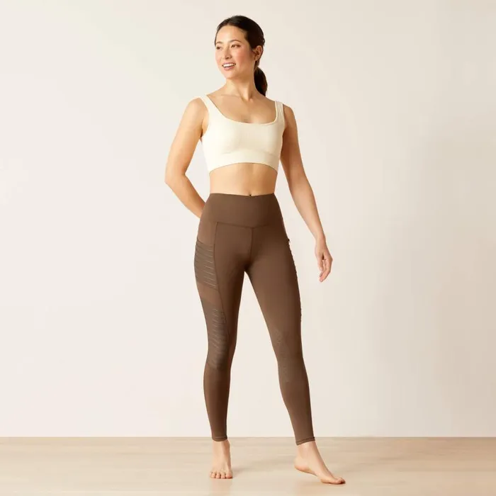 Women Eos Moto Knee Patch Tight Banyan Bark Ariat Pants and Shorts Women Eos Moto Knee Patch Tight Banyan Bark Ariat Pants and Shorts