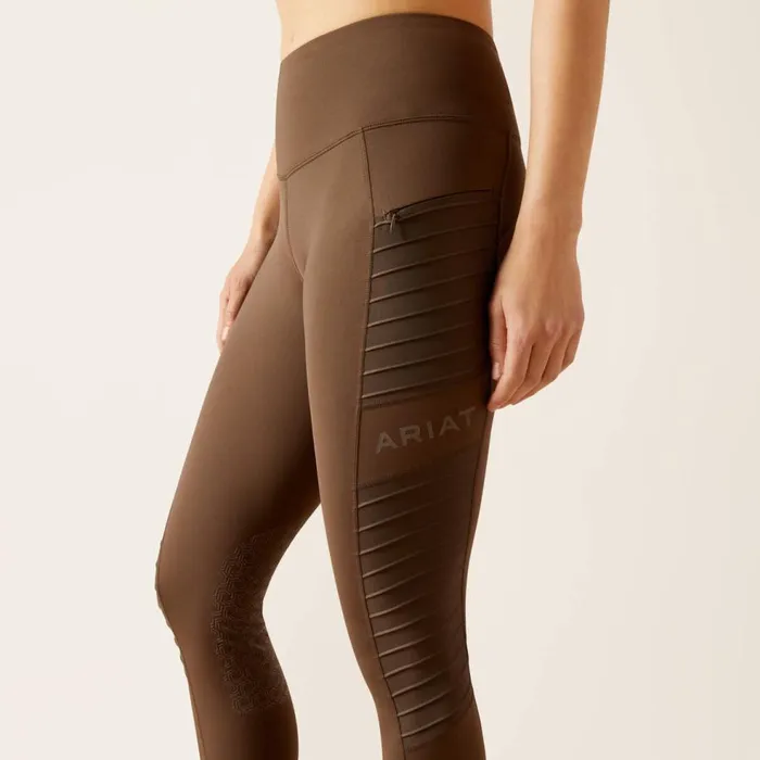 Women Eos Moto Knee Patch Tight Banyan Bark Ariat Pants and Shorts Women Eos Moto Knee Patch Tight Banyan Bark Ariat Pants and Shorts