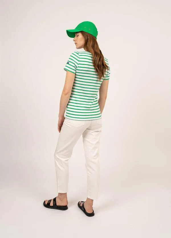 Women ETRILLE White Green Saint James New Summer Collection Women ETRILLE White Green Saint James New Summer Collection