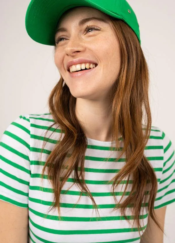 Women ETRILLE White Green Saint James New Summer Collection Women ETRILLE White Green Saint James New Summer Collection