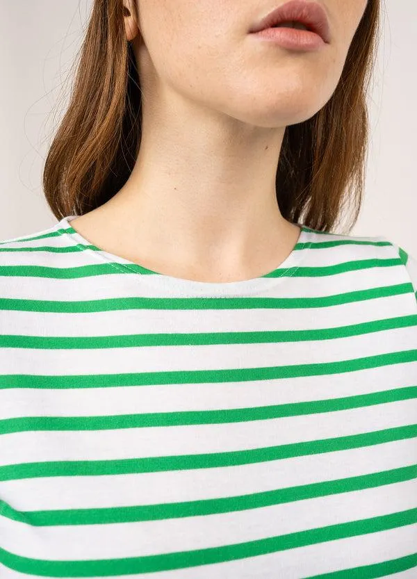 Women ETRILLE White Green Saint James New Summer Collection Women ETRILLE White Green Saint James New Summer Collection