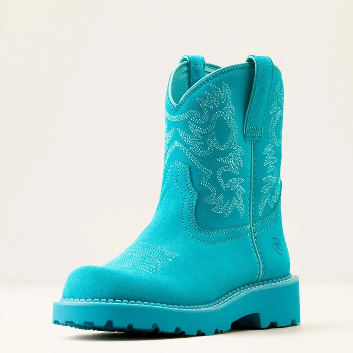 Women Fatbaby Western Boot Brightest Turquoise Ariat Western Boots