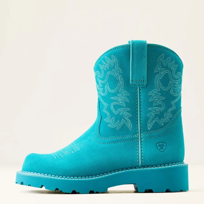 Women Fatbaby Western Boot Brightest Turquoise Ariat Western Boots Women Fatbaby Western Boot Brightest Turquoise Ariat Western Boots
