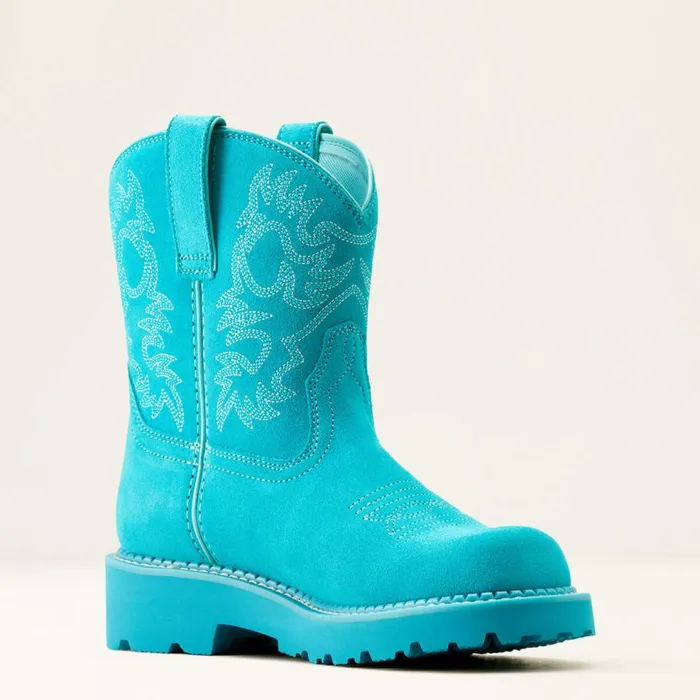 Women Fatbaby Western Boot Brightest Turquoise Ariat Western Boots Women Fatbaby Western Boot Brightest Turquoise Ariat Western Boots