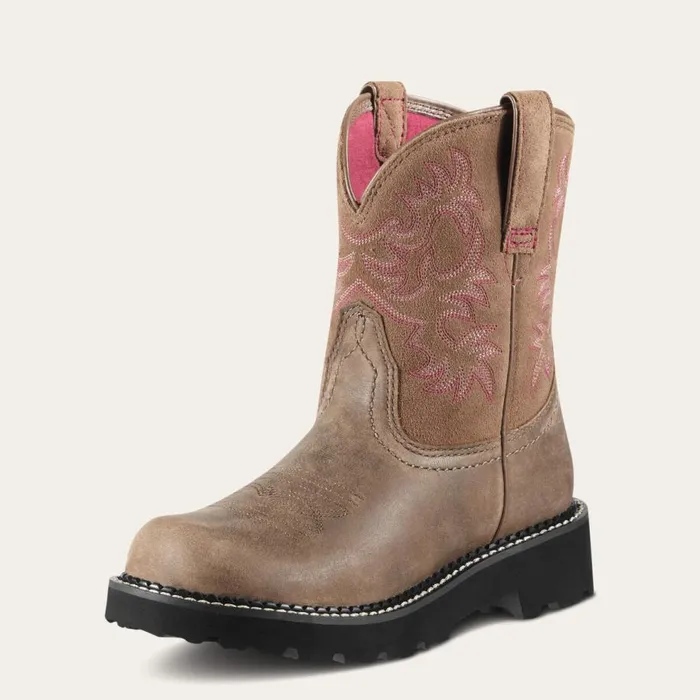 Women Fatbaby Western Boot Brown Bomber Ariat Western Boots