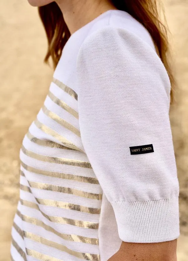 Women FLORENSAC White Gold Metal Saint James New Summer Collection Women FLORENSAC White Gold Metal Saint James New Summer Collection