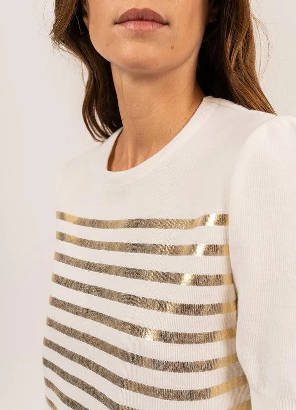Women FLORENSAC White Gold Metal Saint James New Summer Collection Women FLORENSAC White Gold Metal Saint James New Summer Collection