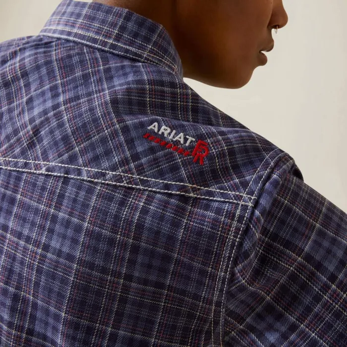 Women FR Tillie Snap Work Shirt Colony Blue Plaid Ariat TShirts and Tops Women FR Tillie Snap Work Shirt Colony Blue Plaid Ariat TShirts and Tops
