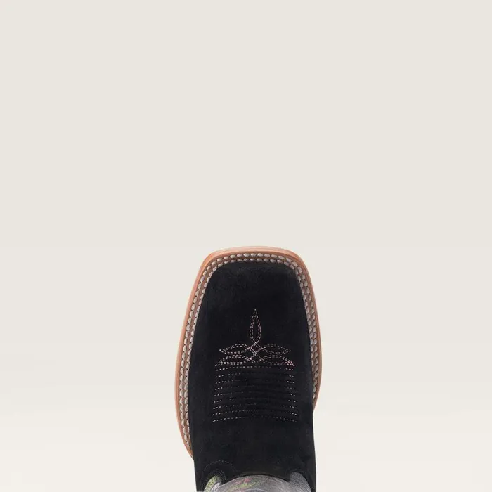 Women Frontier Western Aloha Western Boot Black Roughout Ariat Western Boots Women Frontier Western Aloha Western Boot Black Roughout Ariat Western Boots