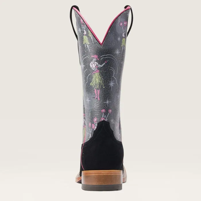 Women Frontier Western Aloha Western Boot Black Roughout Ariat Western Boots Women Frontier Western Aloha Western Boot Black Roughout Ariat Western Boots