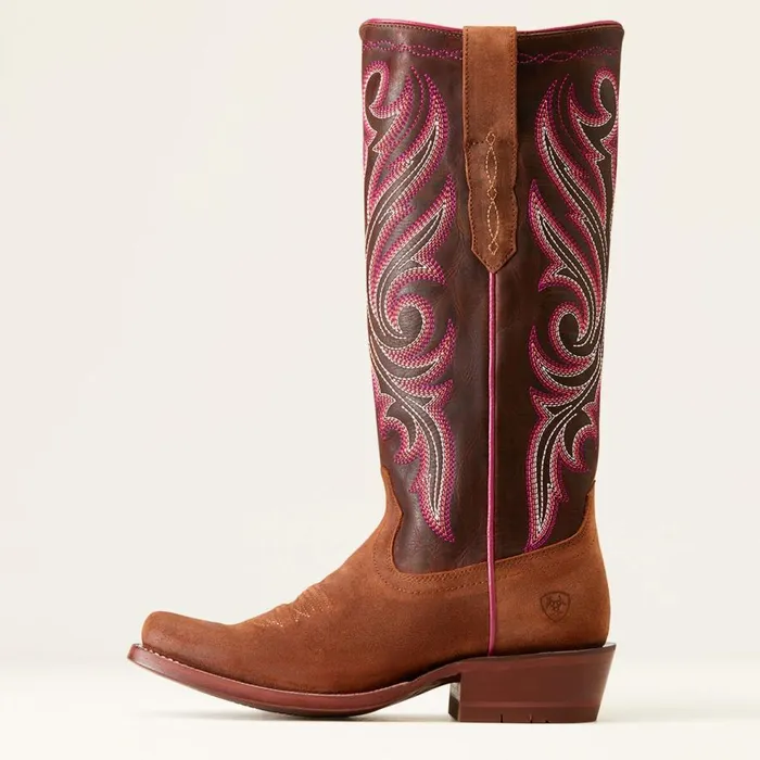Women Futurity Starlight StretchFit Western Boot Terracotta Roughout Ariat Western Boots Women Futurity Starlight StretchFit Western Boot Terracotta Roughout Ariat Western Boots