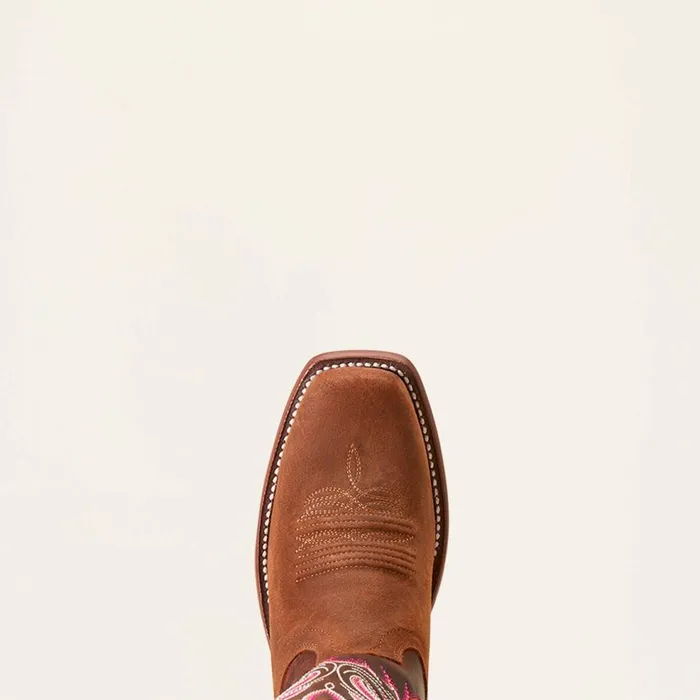 Women Futurity Starlight StretchFit Western Boot Terracotta Roughout Ariat Western Boots Women Futurity Starlight StretchFit Western Boot Terracotta Roughout Ariat Western Boots