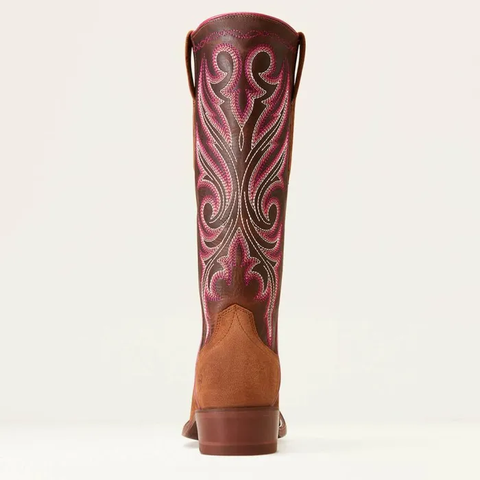 Women Futurity Starlight StretchFit Western Boot Terracotta Roughout Ariat Western Boots Women Futurity Starlight StretchFit Western Boot Terracotta Roughout Ariat Western Boots