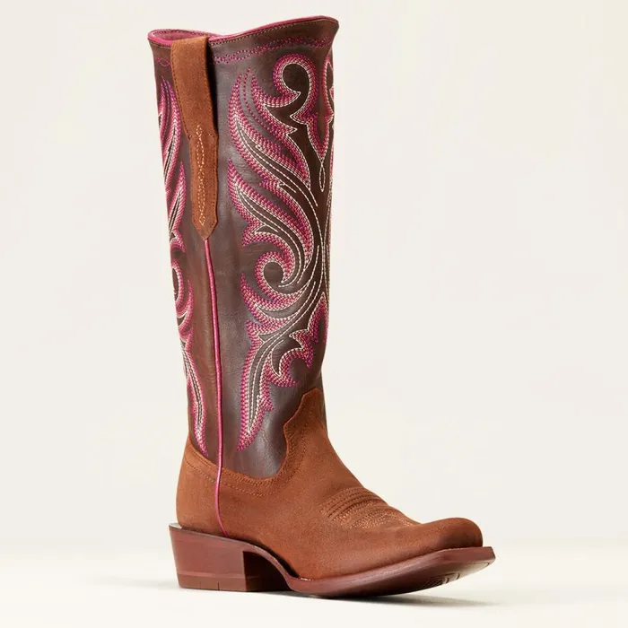 Women Futurity Starlight StretchFit Western Boot Terracotta Roughout Ariat Western Boots Women Futurity Starlight StretchFit Western Boot Terracotta Roughout Ariat Western Boots