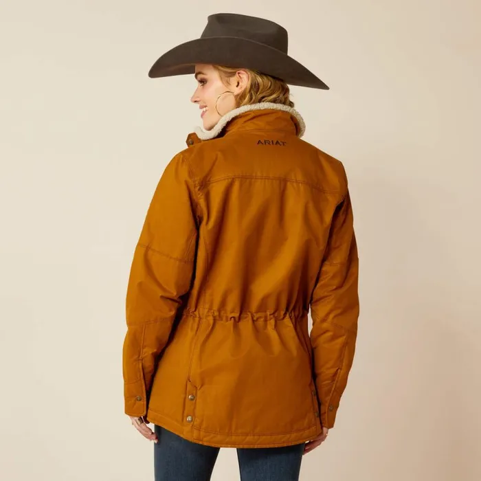 Women Grizzly Insulated Jacket Chestnut Ariat Jackets and Vests Women Grizzly Insulated Jacket Chestnut Ariat Jackets and Vests