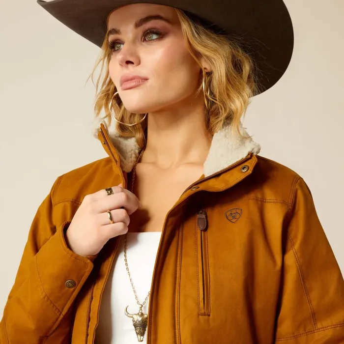 Women Grizzly Insulated Jacket Chestnut Ariat Jackets and Vests Women Grizzly Insulated Jacket Chestnut Ariat Jackets and Vests